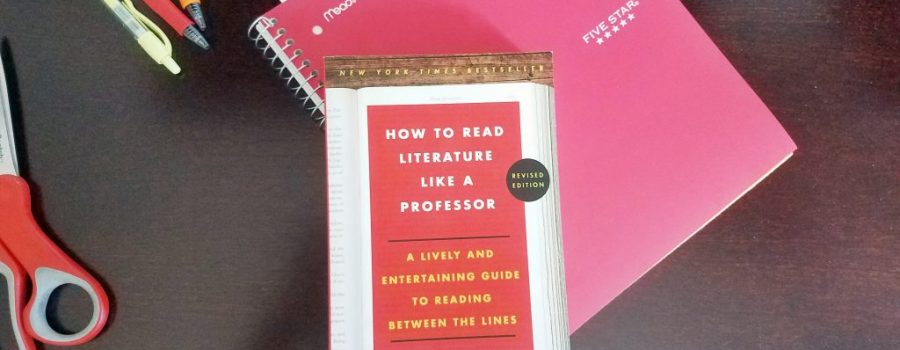 How To Read Literature Like A Professor Flatlay on Desk